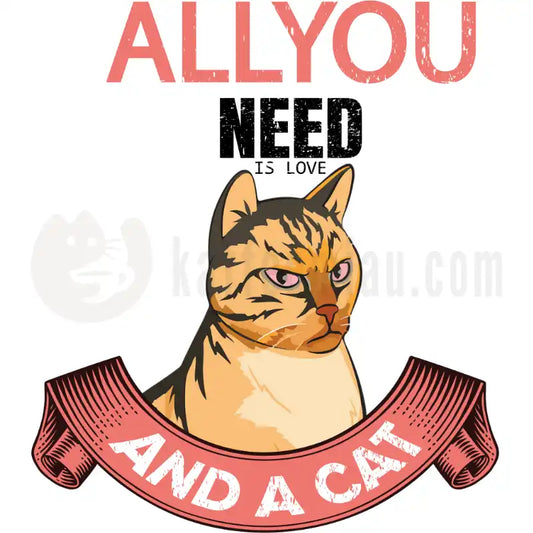 Design Vorschau All you need is love and a cat