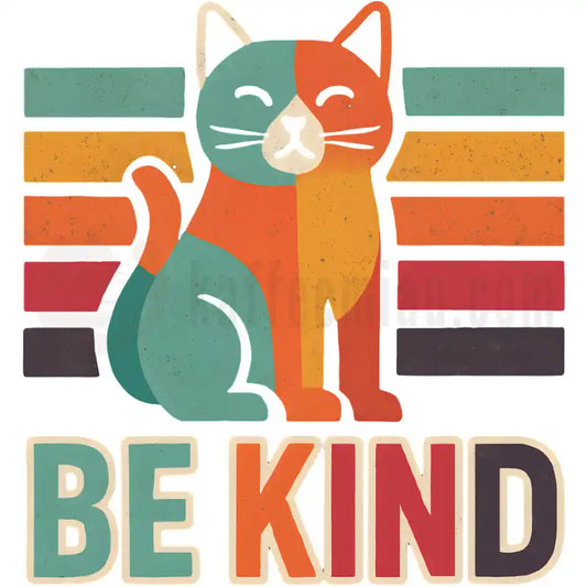 Design Vorschau Be Kind - Katze