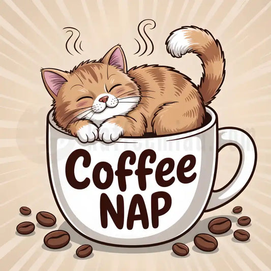 Design Vorschau Cat - Coffee NAP