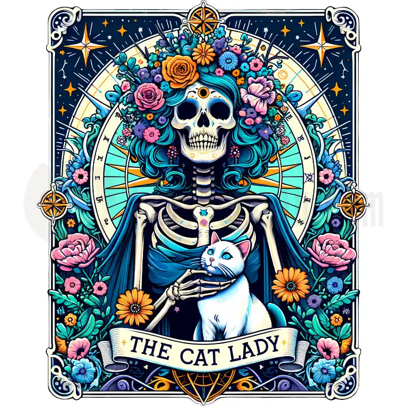Design Vorschau Cat Lady Tarot