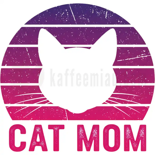 Design Vorschau Cat Mom Retro