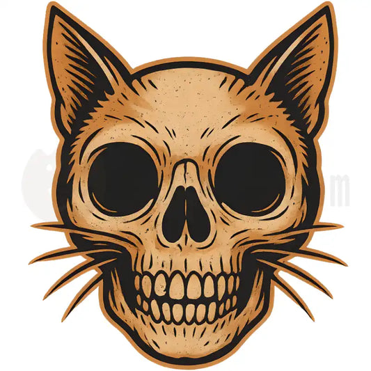 Design Vorschau Cat Skull