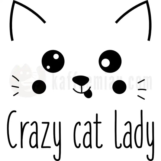 Design Vorschau Cute Crazy Cat Lady
