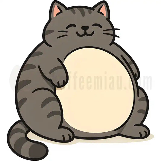 Design Vorschau Dicke Katze