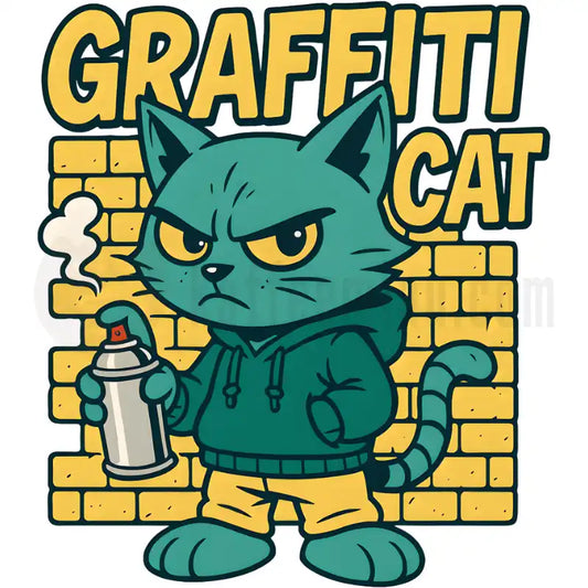 Design Vorschau Graffiti Cat