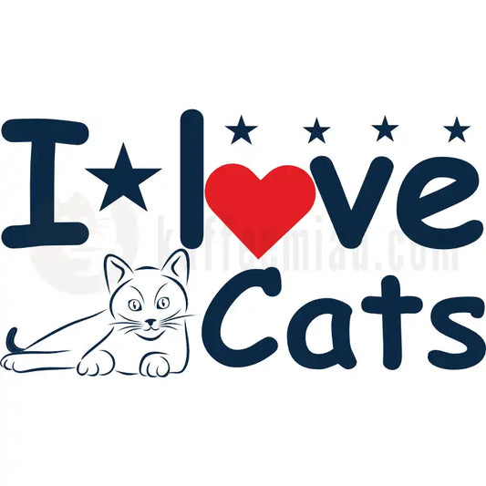 Design Vorschau I love Cats
