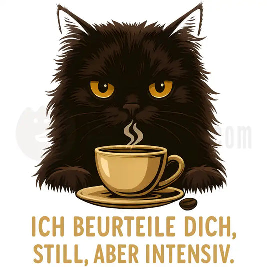 Design Vorschau Ich beurteile dich. Still, aber intensiv.