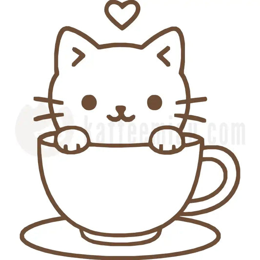 Design Vorschau Katze in Tasse