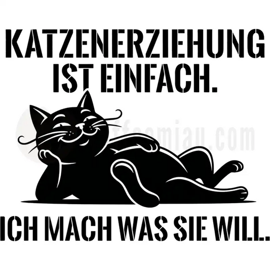 Design Vorschau KATZENERZIEHUNG IST EINFACH