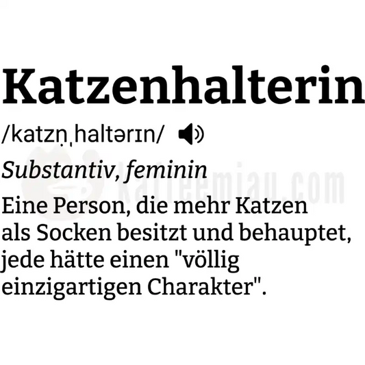 Design Vorschau Katzenhalterin