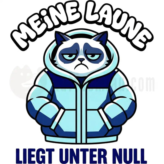 Design Vorschau Meine Laune liegt unter Null