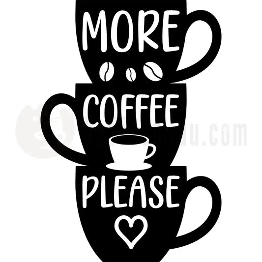 Design Vorschau More Coffee Please