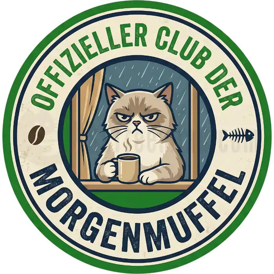 Design Vorschau Offizieller Club der Morgenmuffel