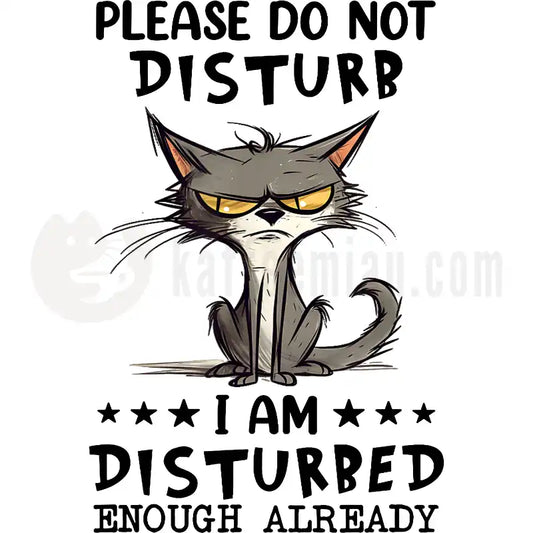 Design Vorschau Please Do Not Disturb