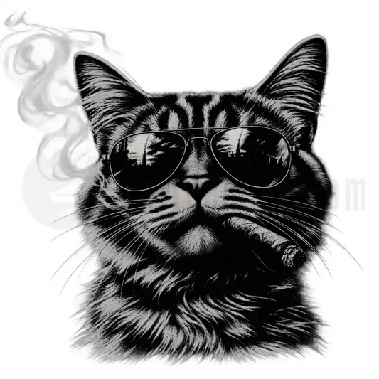 Design Vorschau Smoking Cat