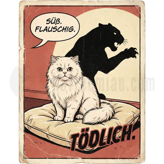 Design Vorschau Süß. Flauschig. Tödlich.