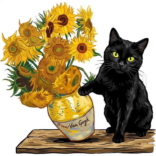 Design Vorschau Van Gogh Katze