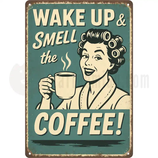 Design Vorschau Wake up and smell the coffee