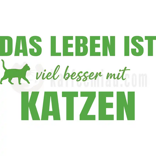 Besser mit Katzen - Hoodie