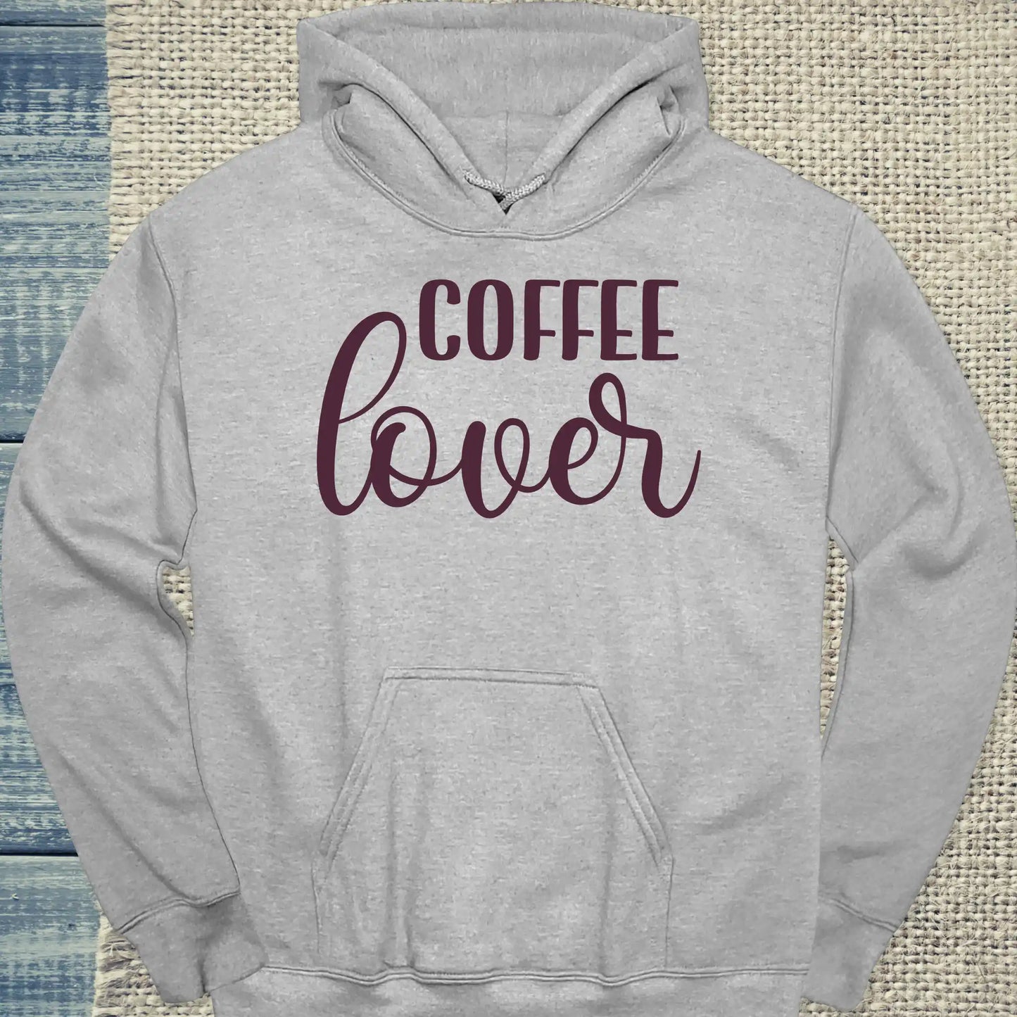 Hoodie - Coffee lover - Unisex - Kaffee Grau