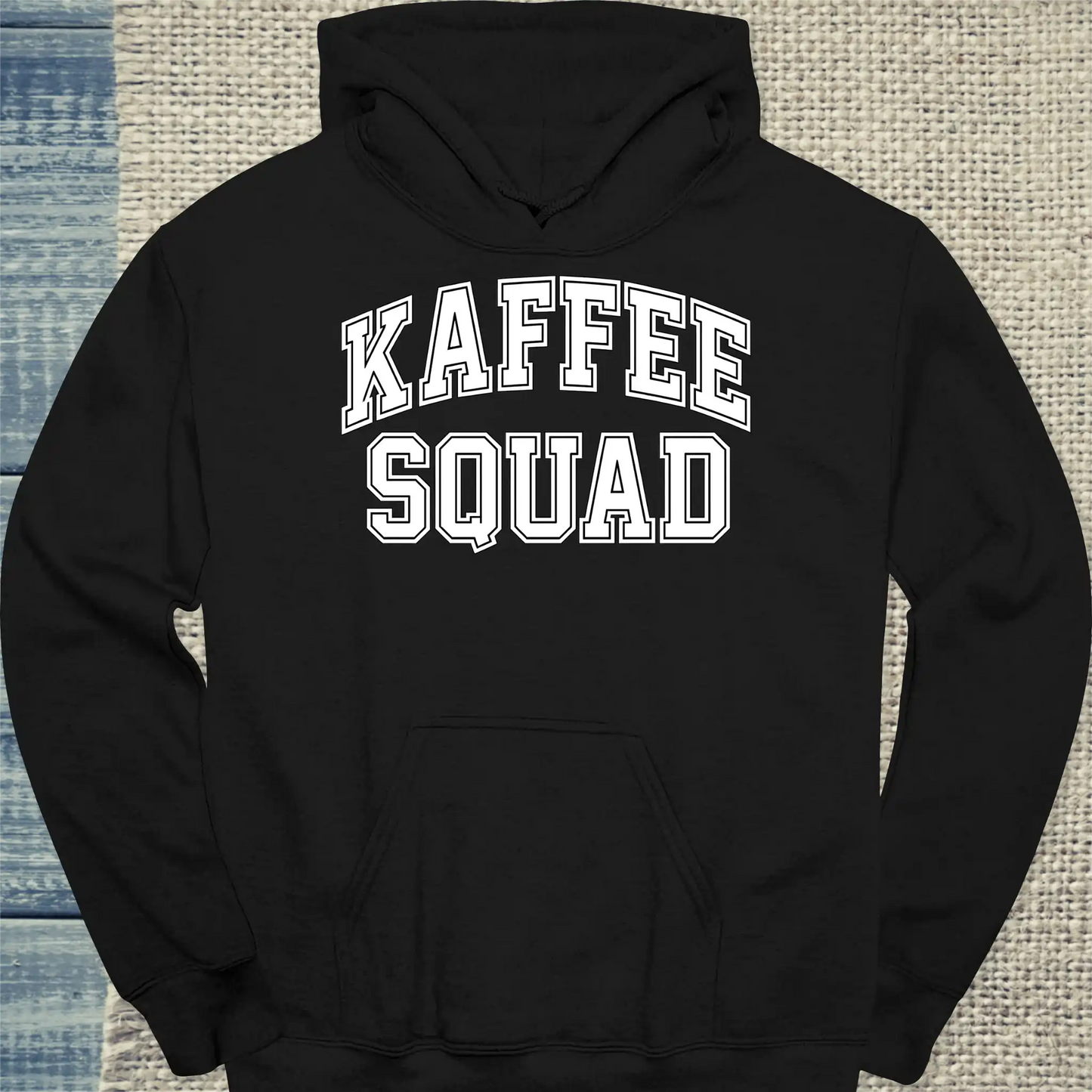 Hoodie - Kaffee Squad - Unisex - Kaffee Schwarz