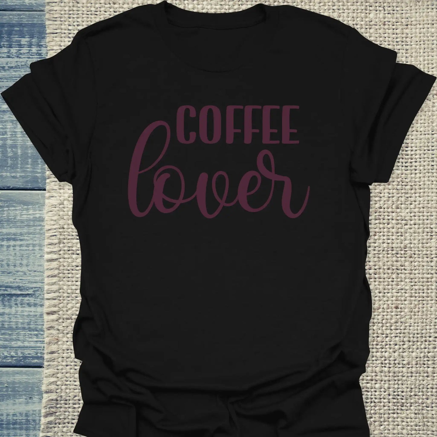 T-Shirt - Coffee lover - Unisex - Kaffee Schwarz