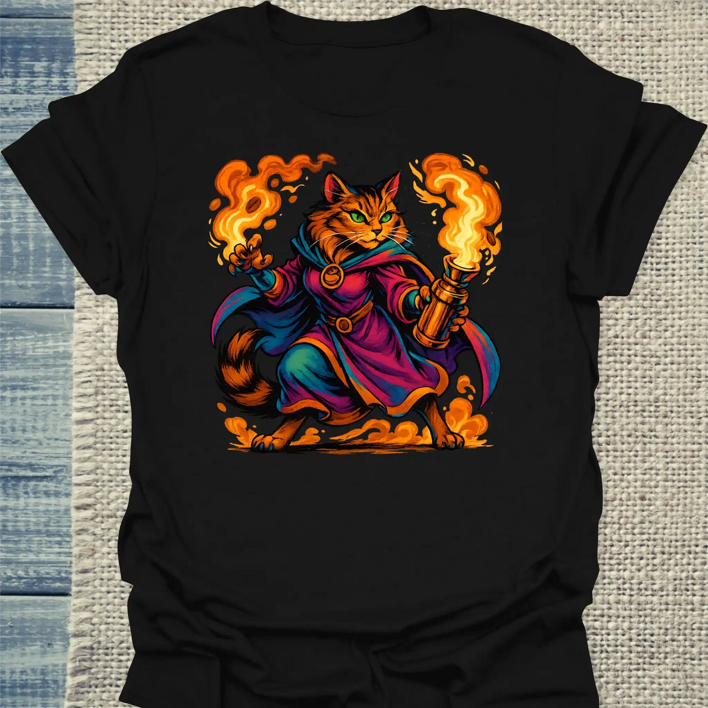 T-Shirt - Mocha Mirage - Superpfoten - Unisex - Superpfoten Schwarz