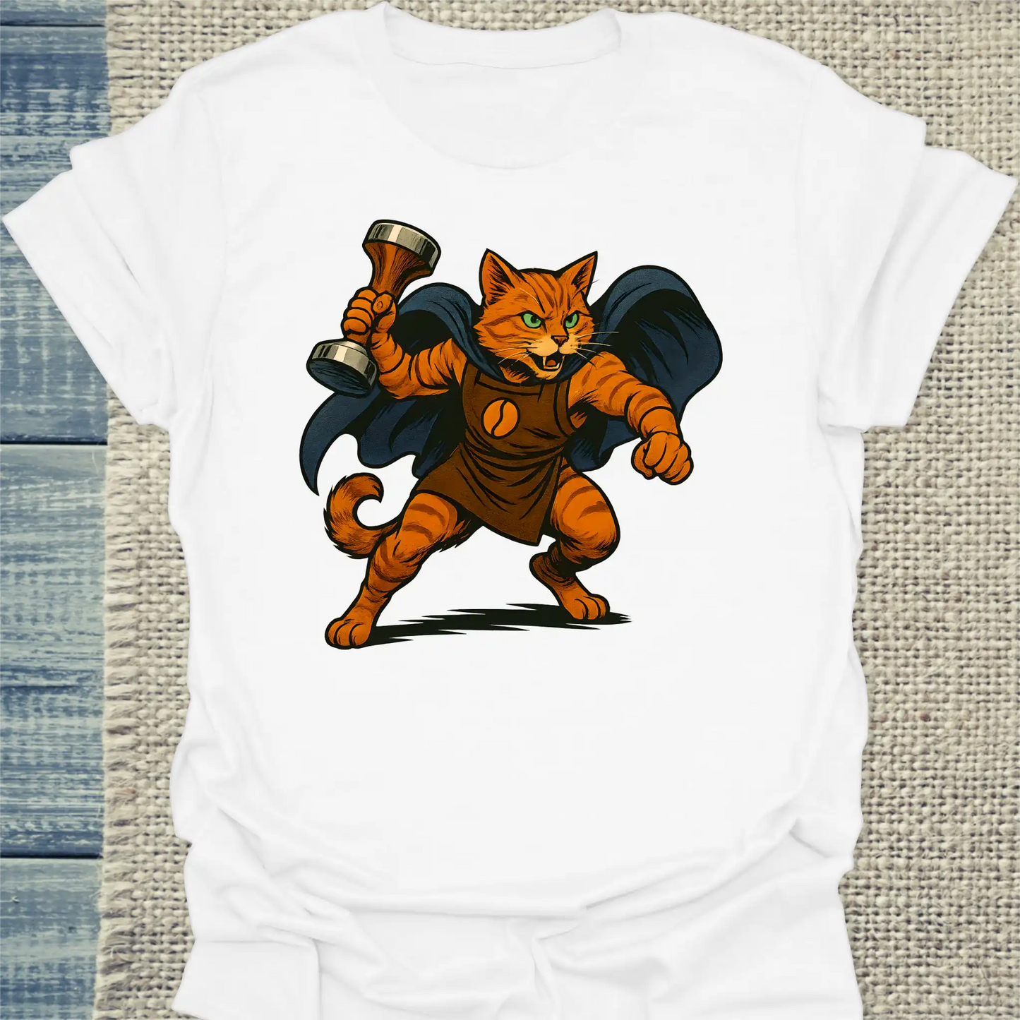 T-Shirt - The Brewperhero - Superpfoten - Unisex - Superpfoten Weiß
