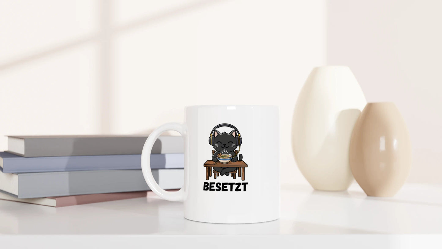 Tasse 325ml - Besetzt - Katze, Ramen