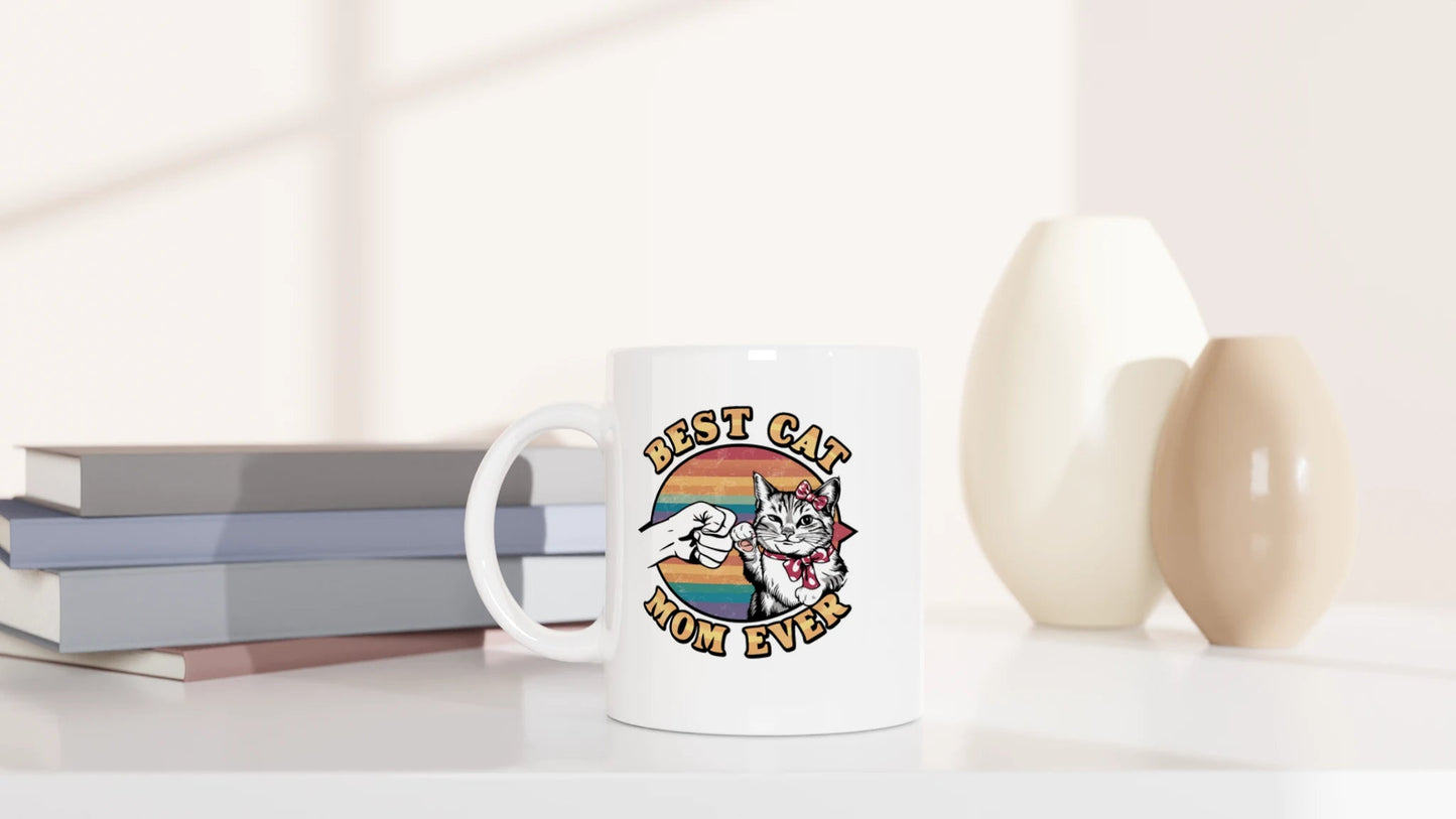 Tasse 325ml - Best Cat Mom Ever - Katze