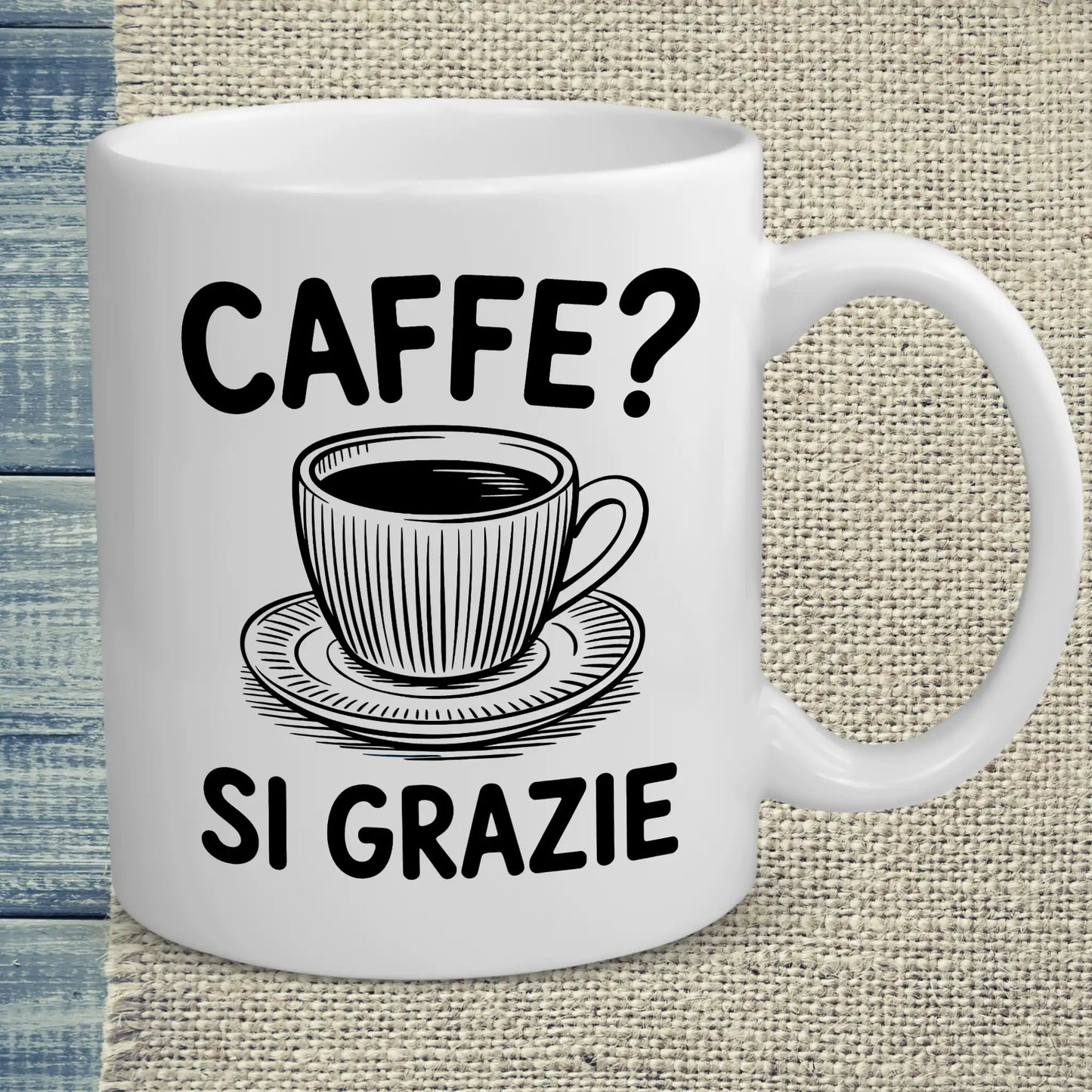 Tasse 325ml - Caffee - Si Grazie - Kaffee