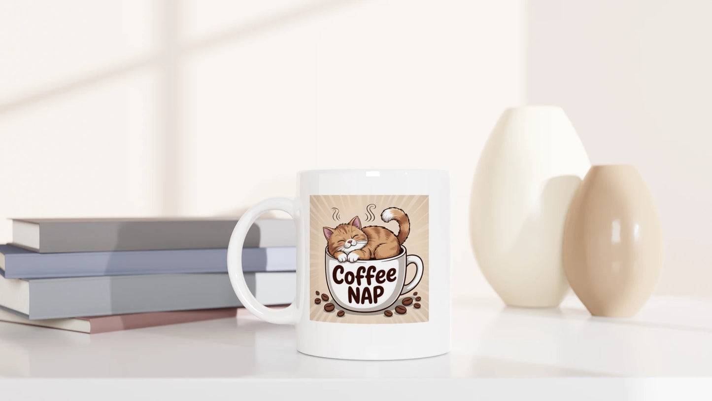 Tasse 325ml - Cat - Coffee NAP - Katze & Kaffee