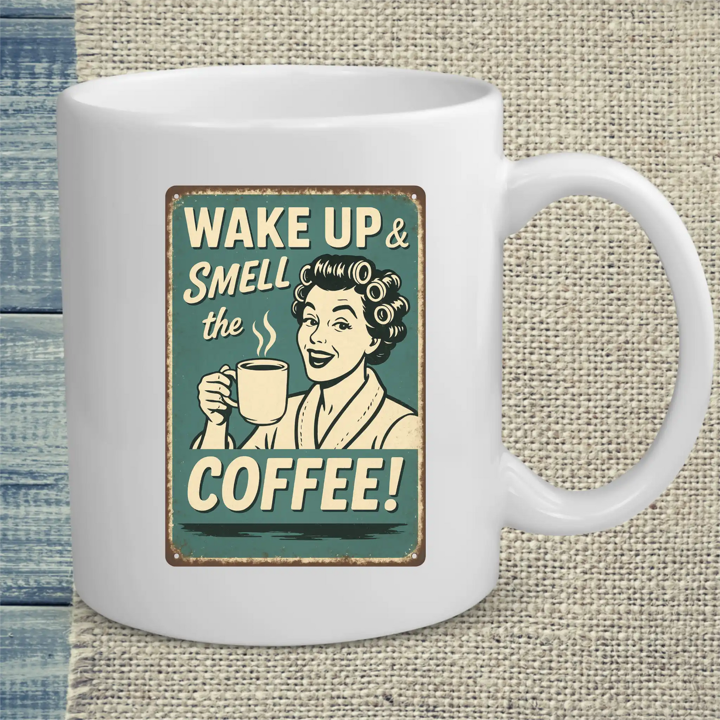 Tasse 325ml - Coffee - You can sleep when you're dead - Kaffee, Retro