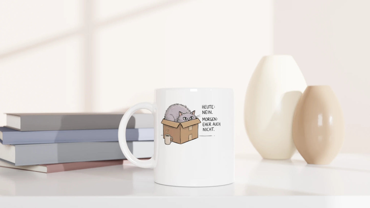 Tasse 325ml - Eher auch nicht - Katze & Kaffee