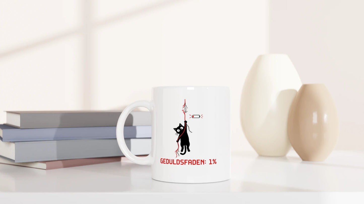 Tasse 325ml - Geduldsfaden: 1% - Katze