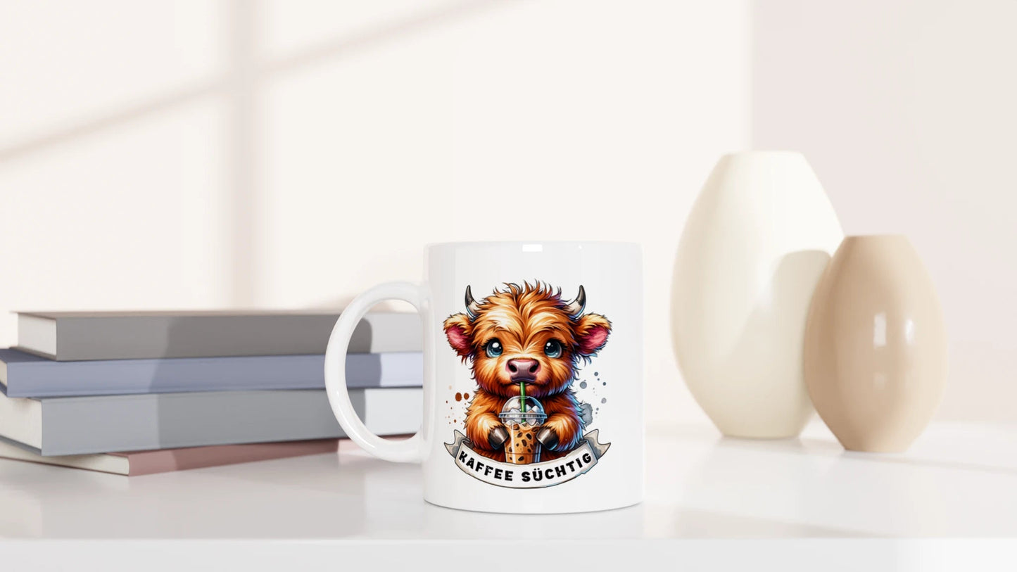 Tasse 325ml - Kaffee süchtig - Kaffee