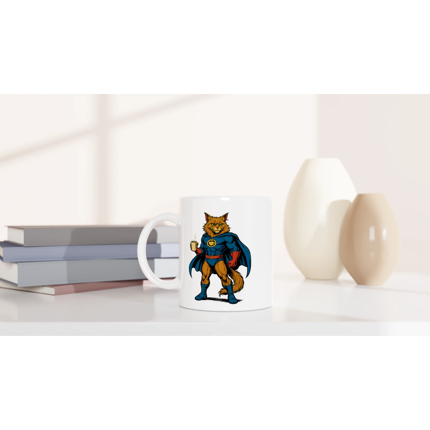 Tasse 325ml - Kapt’n Koffein - Superpfoten - Superpfoten
