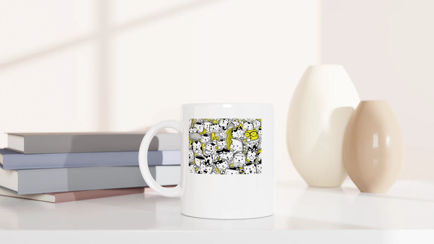 Tasse 325ml - Katzenwahnsinn - Katze