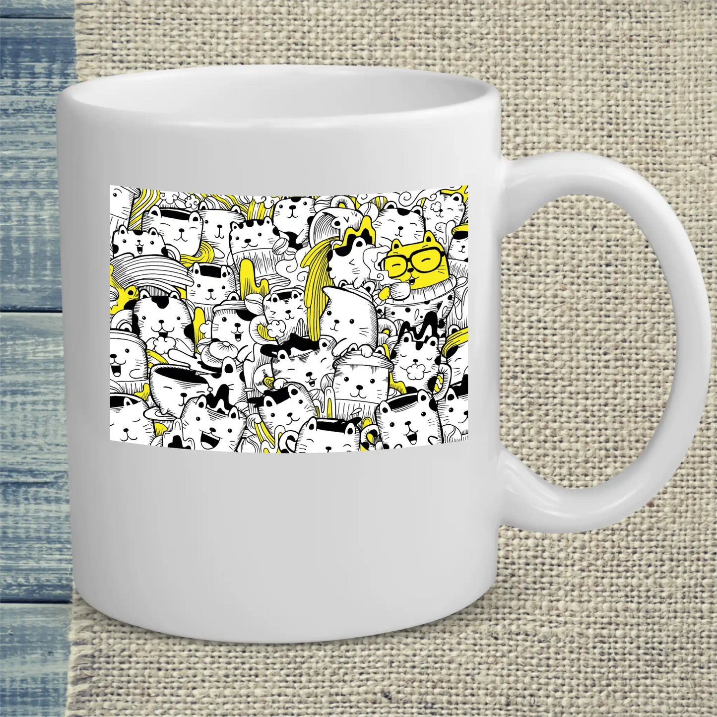 Tasse 325ml - Katzenwahnsinn - Katze