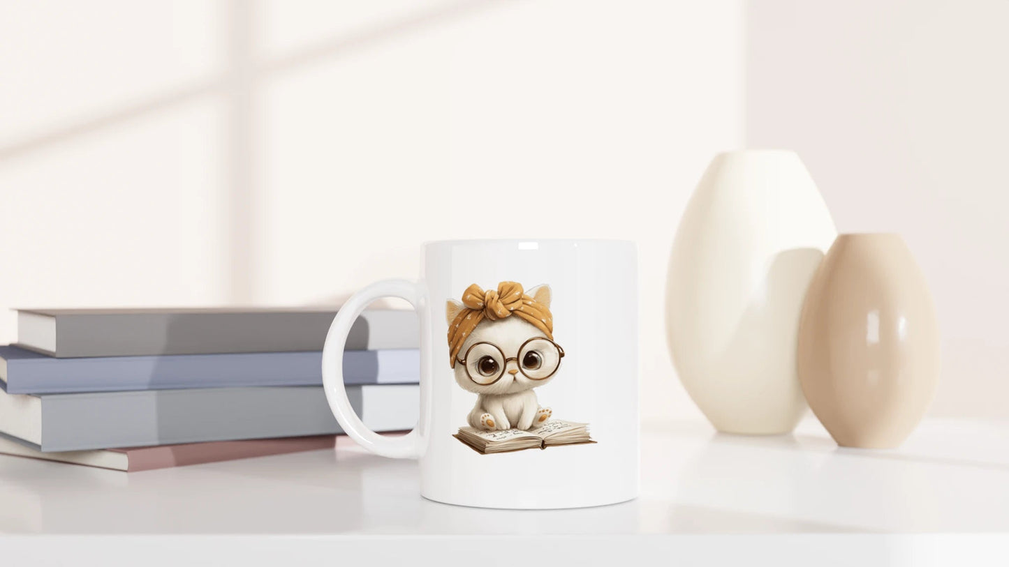 Tasse 325ml - Lesekatze - Katze