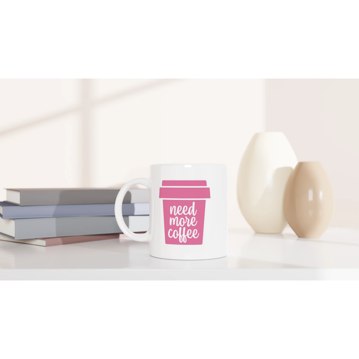 Tasse 325ml - Need More Coffee - Kaffee