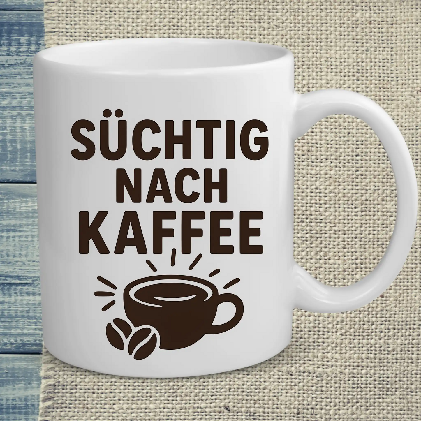 Tasse 325ml - Süchtig nach Kaffee - Kaffee