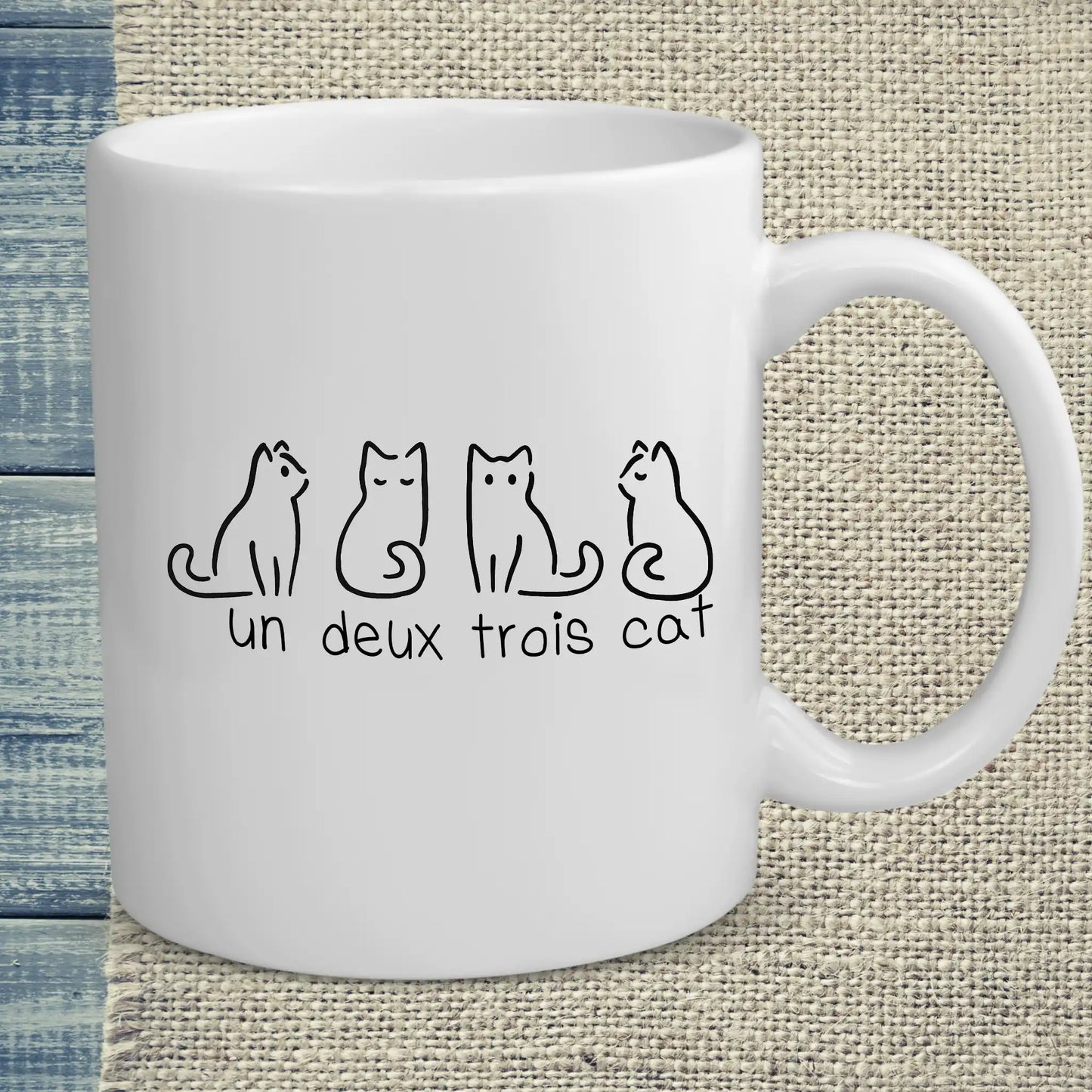 Tasse 325ml - Un Deux Trois Cat - Katze