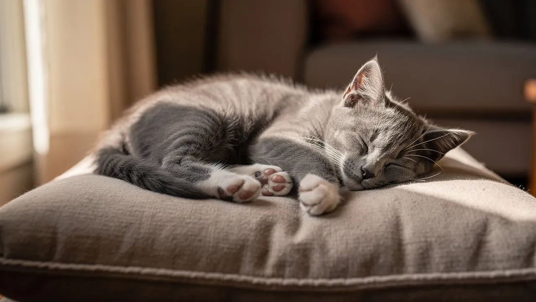 Katzen schlafen viel