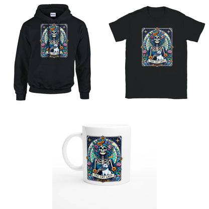 Bundle - Cat Lady Tarot - T-Shirt, Hoodie & Tasse