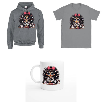 Bundle - Meine Katzen - T-Shirt, Hoodie & Tasse