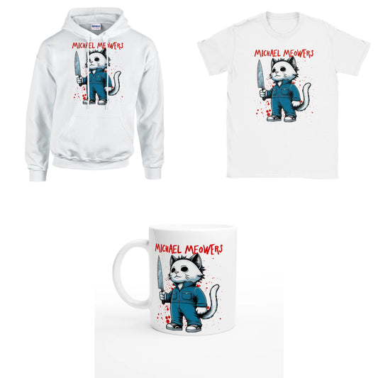 Bundle - Michael Meowers - T-Shirt, Hoodie & Tasse