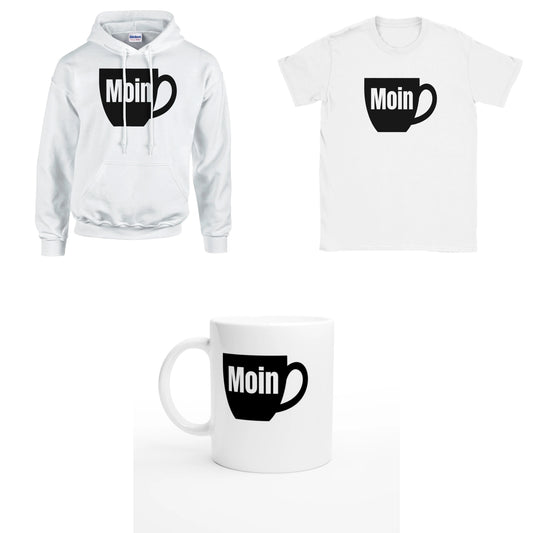 Bundle - Moin - T-Shirt, Hoodie & Tasse