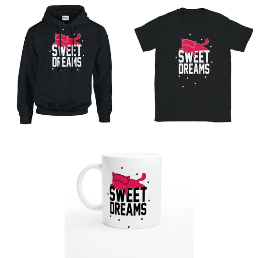 Bundle - Sweet Dreams - T-Shirt, Hoodie & Tasse