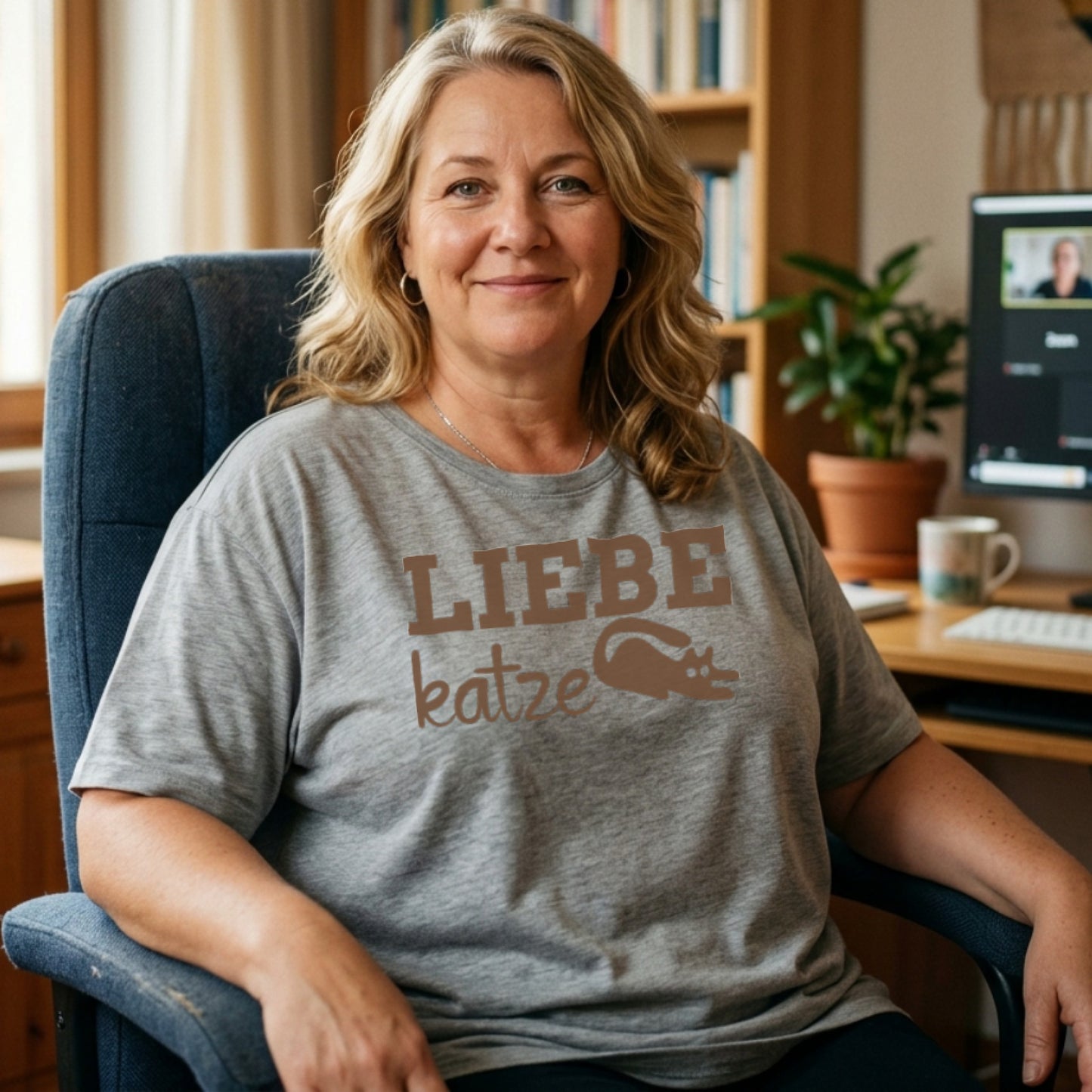 Liebe Katze - T-Shirt